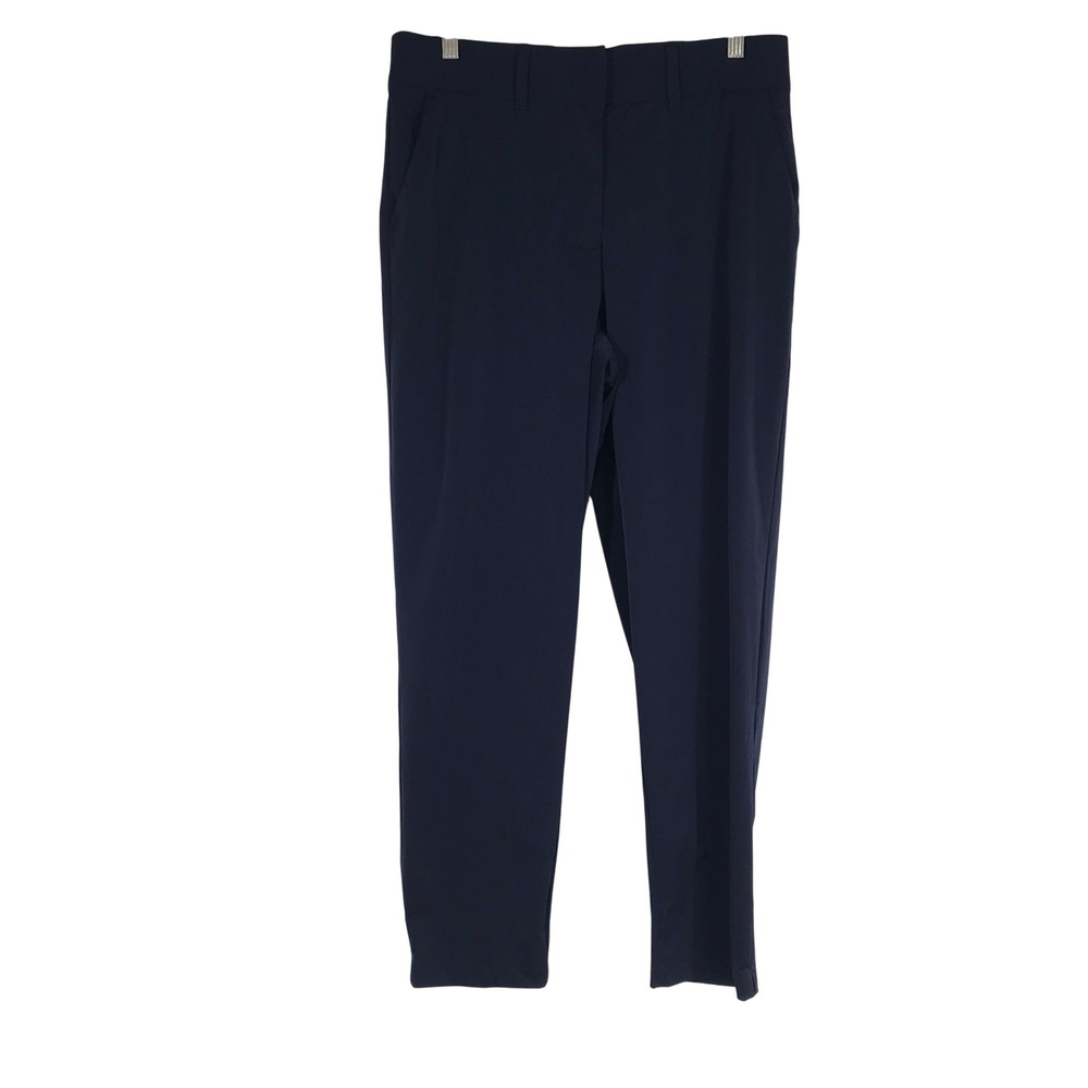 Nike‎ Dri-FIT Standard Fit Navy Blue Golf Pants  L Stretch Trousers 56323